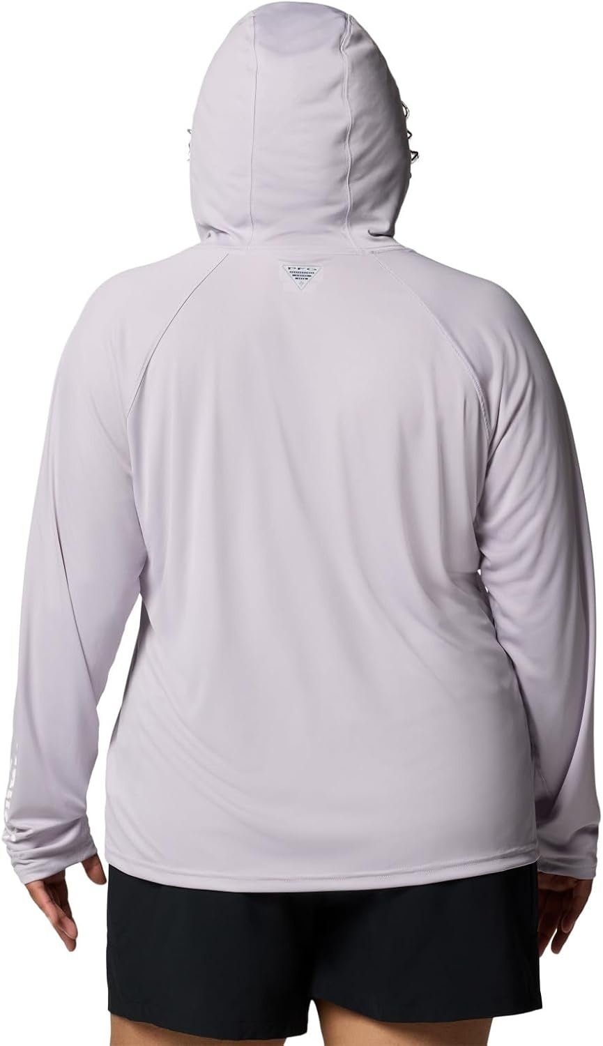 image:imageColumbia Womens PFG Tidal Tee II HoodieLavender Pearl