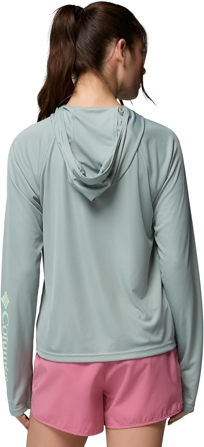 image:imageColumbia Womens PFG Tidal Tee II HoodieNiagaraKey West Logo