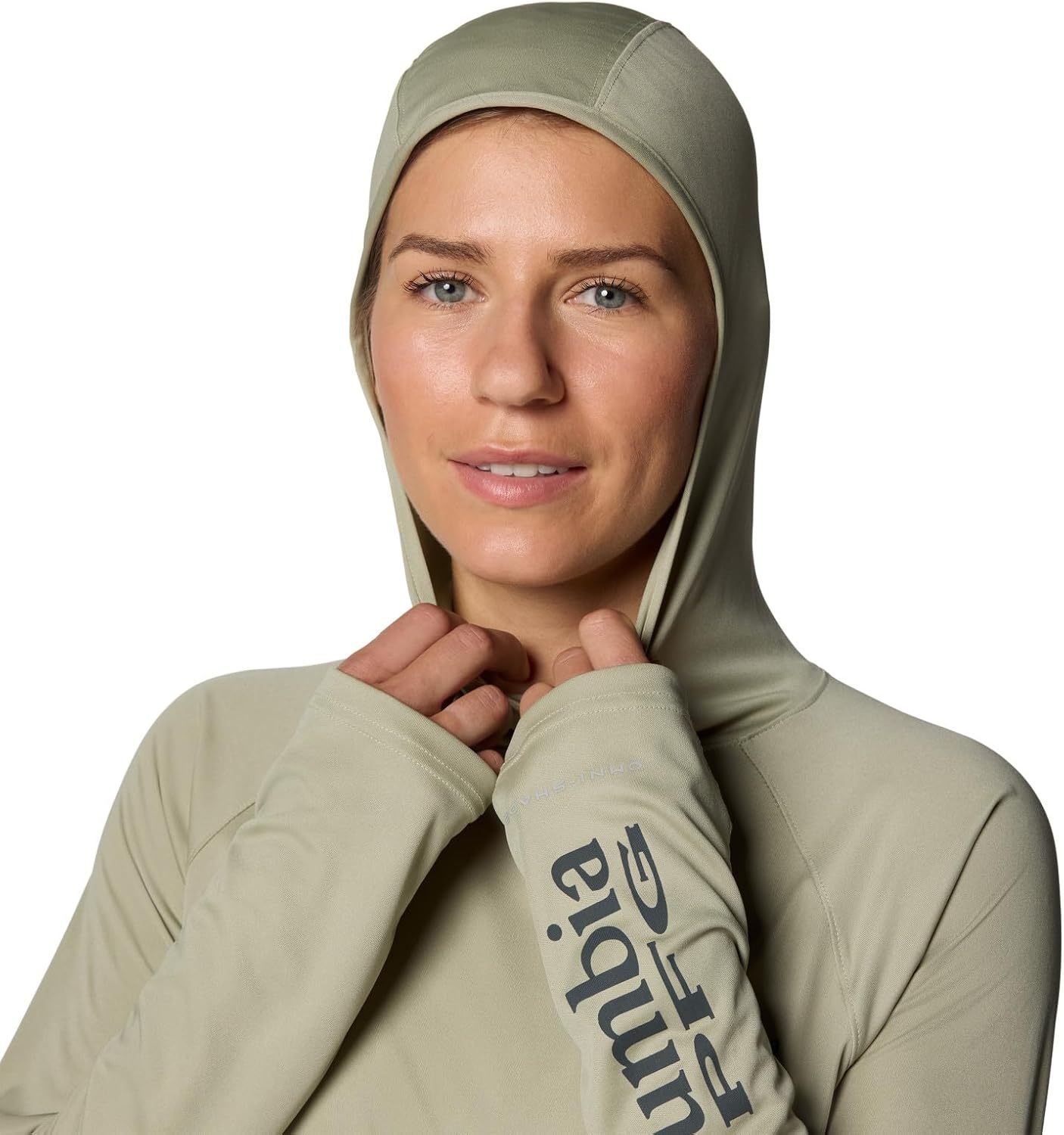 image:imageColumbia Womens PFG Tidal Tee II HoodieSmokey Sage