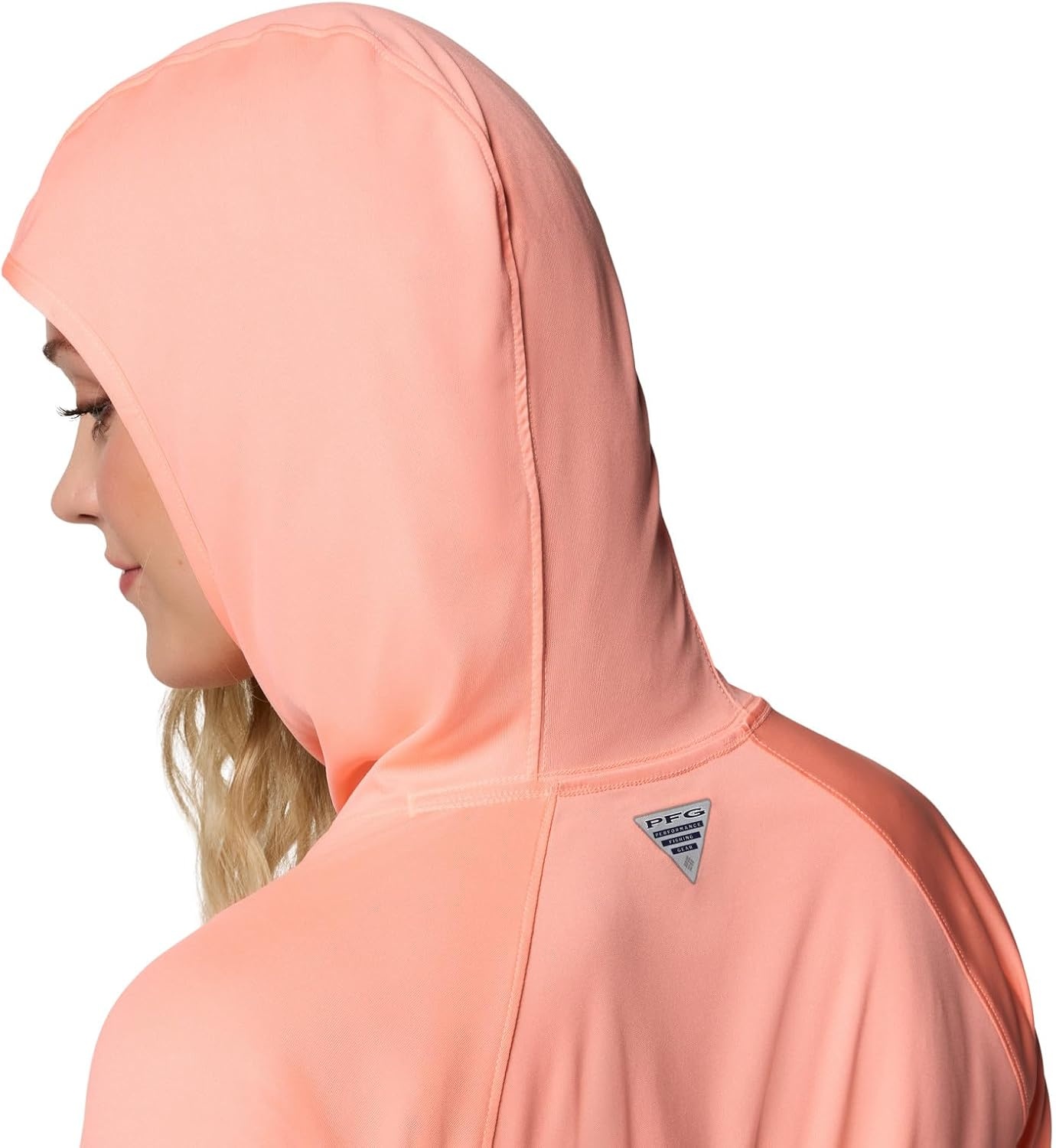 image:imageColumbia Womens PFG Tidal Tee II HoodieTiki Pink