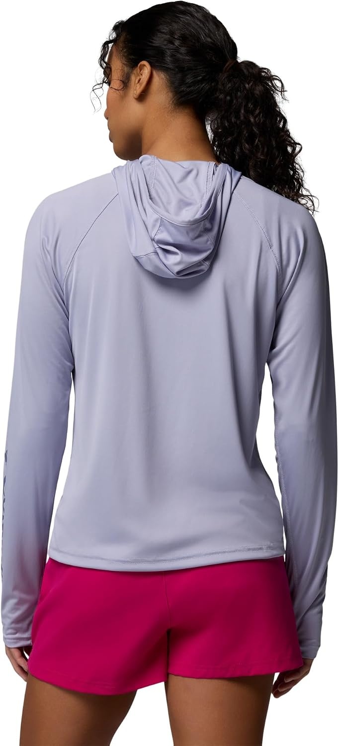 image:imageColumbia Womens PFG Tidal Tee II HoodieTwilightNew Moon