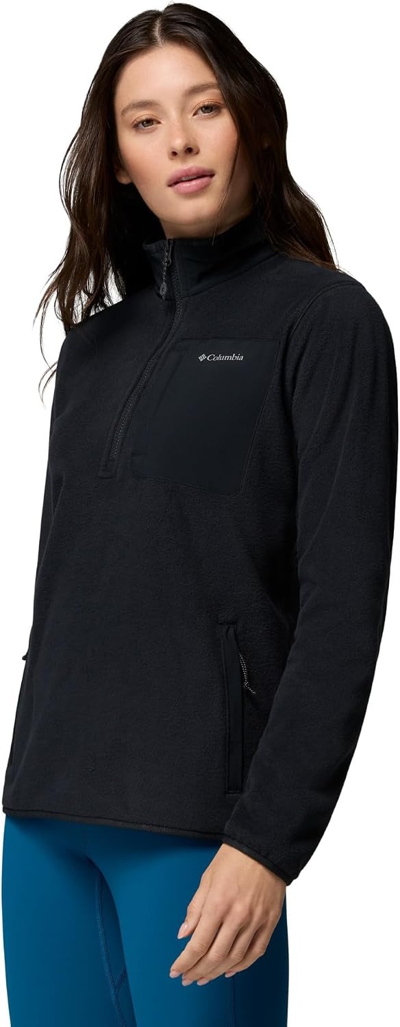image:imageColumbia Womens Pacific Arch 200 Half Zip FleeceBlack