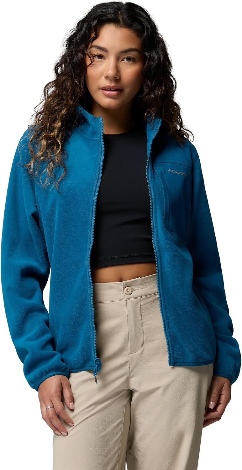 image:imageColumbia Womens Pacific Arch 200 Hooded Full Zip FleecePhoenix Blue