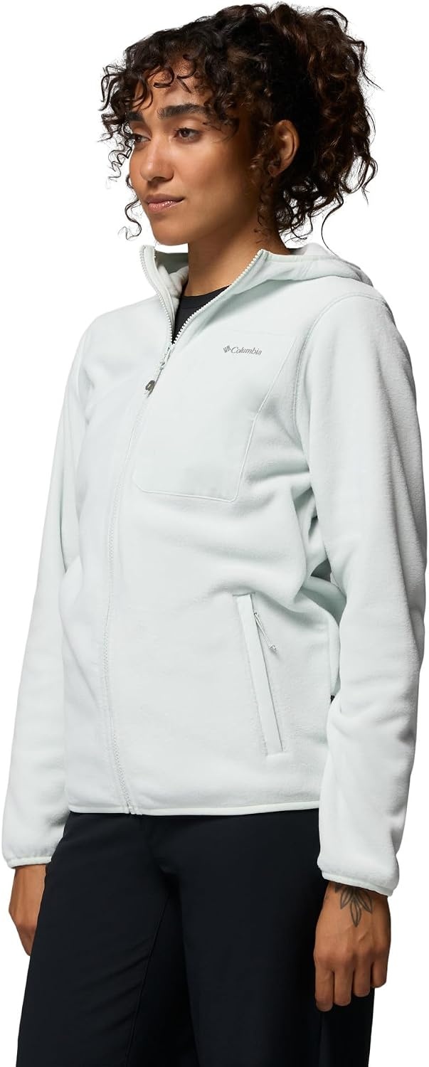 image:imageColumbia Womens Pacific Arch 200 Hooded Full Zip FleeceTea Light