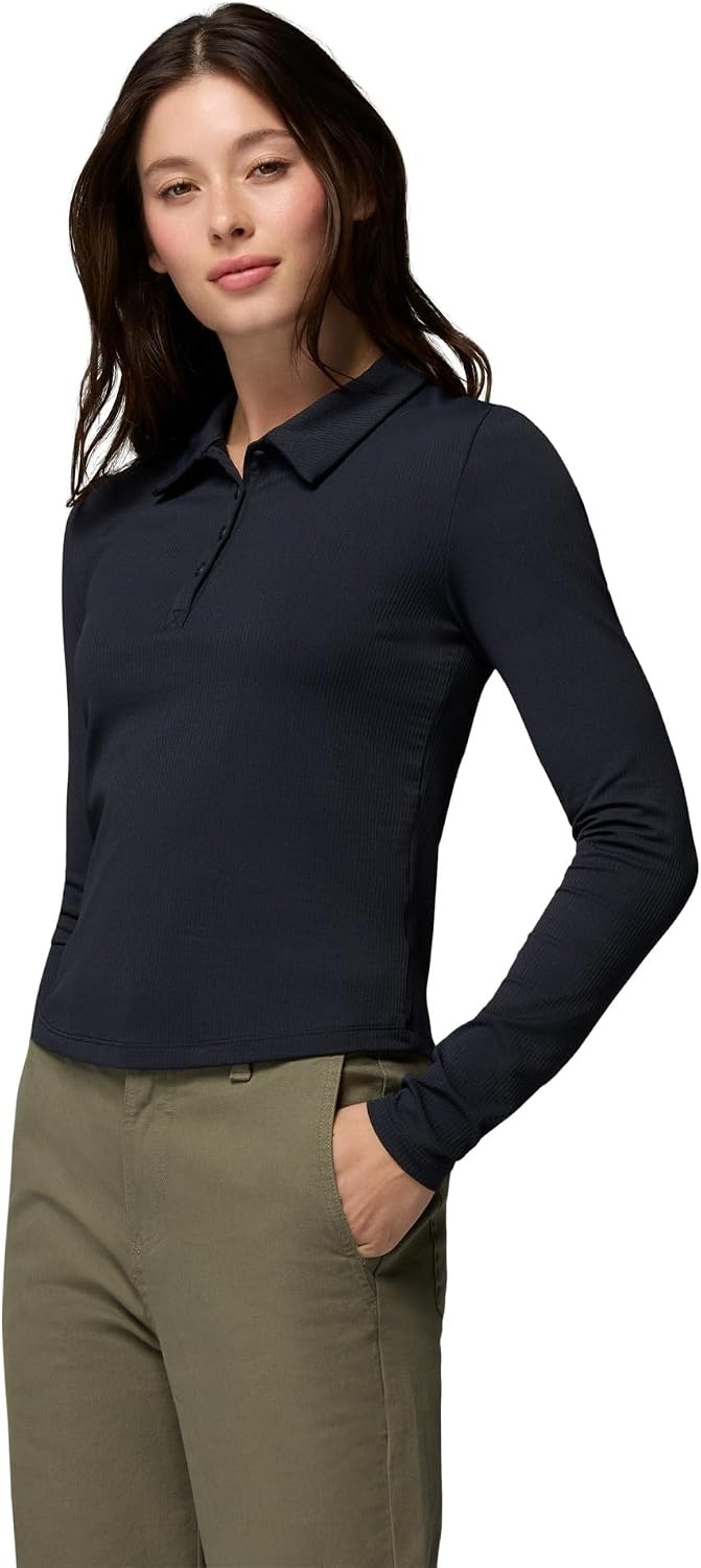 image:imageColumbia Womens Pinetown Canyon Long Sleeve HenleyBlack