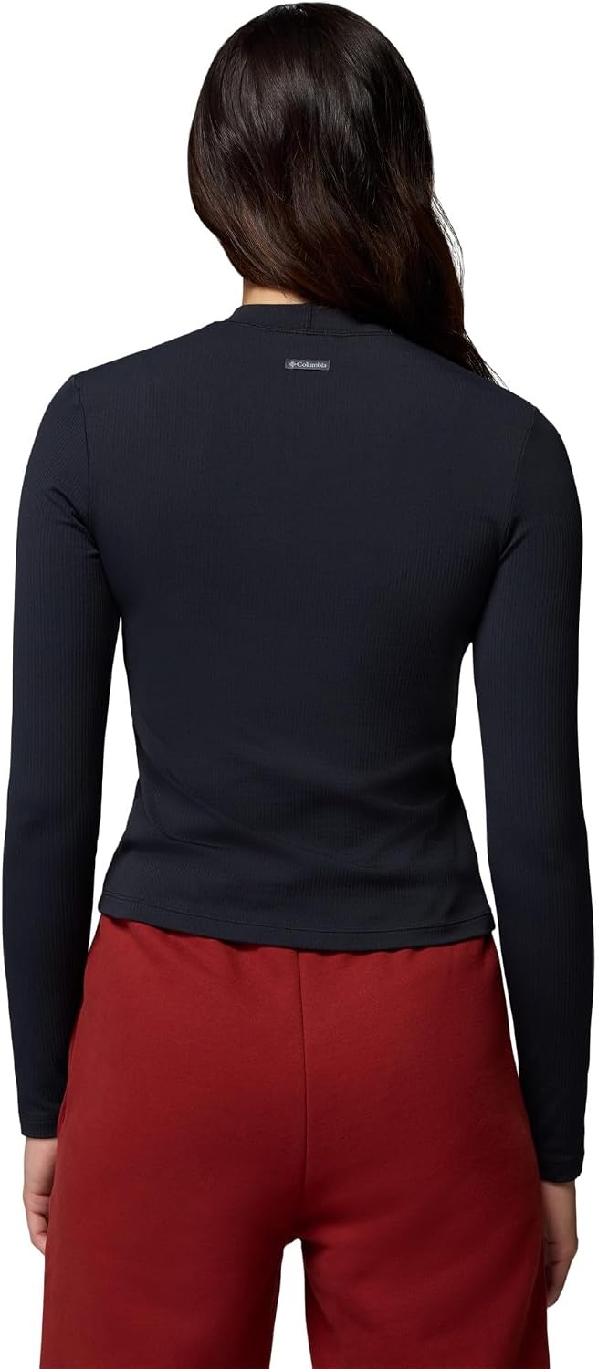 image:imageColumbia Womens Pinetown Canyon Long Sleeve MockneckBlack