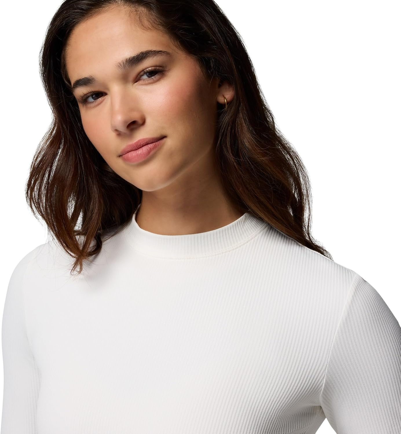 image:imageColumbia Womens Pinetown Canyon Long Sleeve MockneckSea Salt