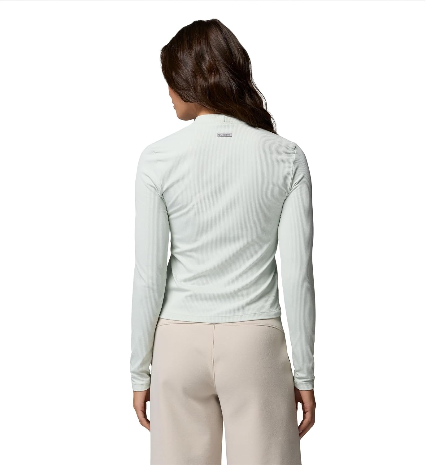 image:imageColumbia Womens Pinetown Canyon Long Sleeve MockneckTea Light
