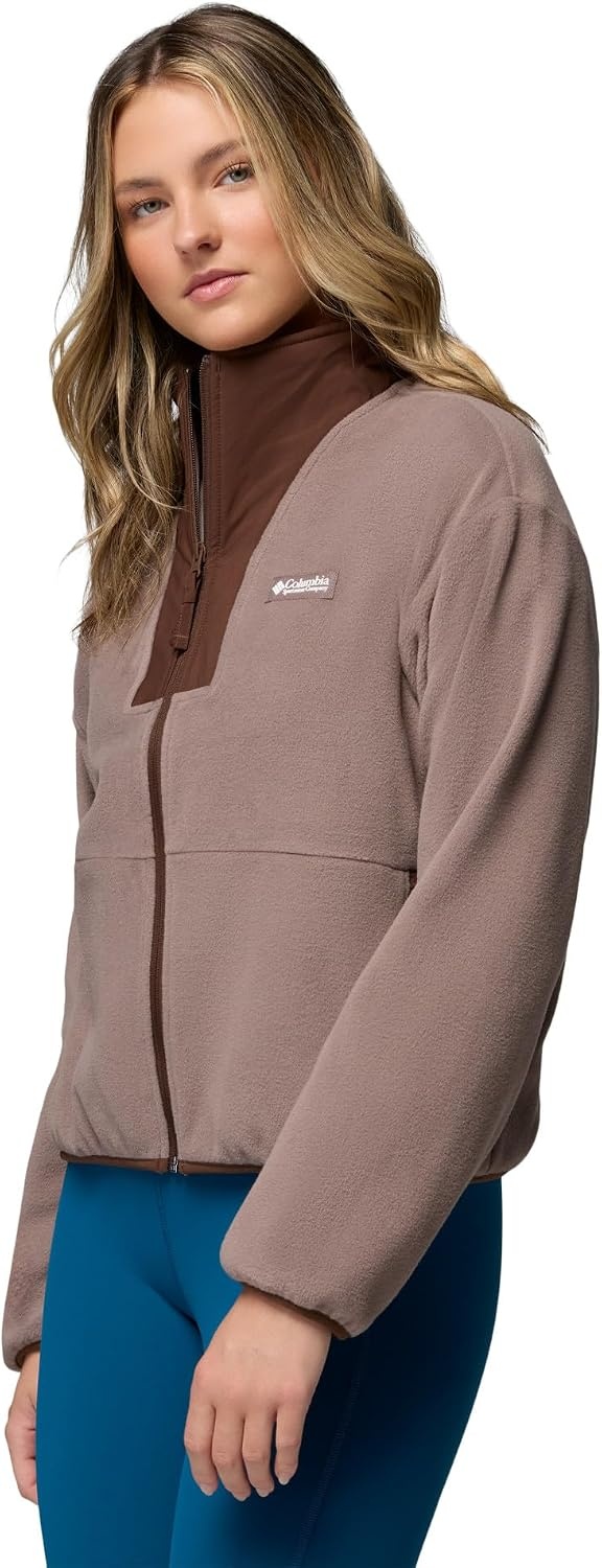 image:imageColumbia Womens Sequoia Grove II Full ZipIronTobacco