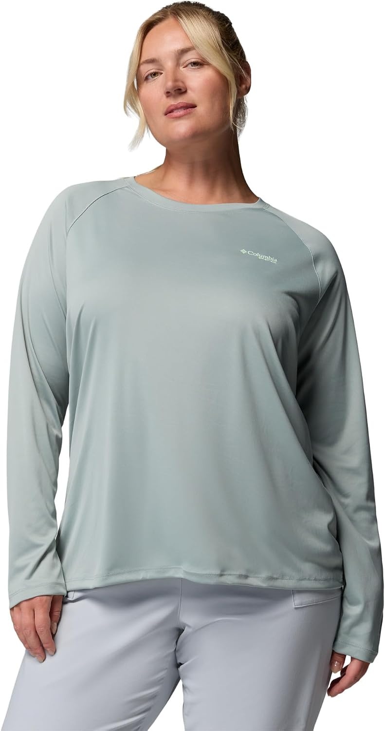 image:imageColumbia Womens Tidal Tee II Long Sleeve HoodieNiagaraKey West Logo
