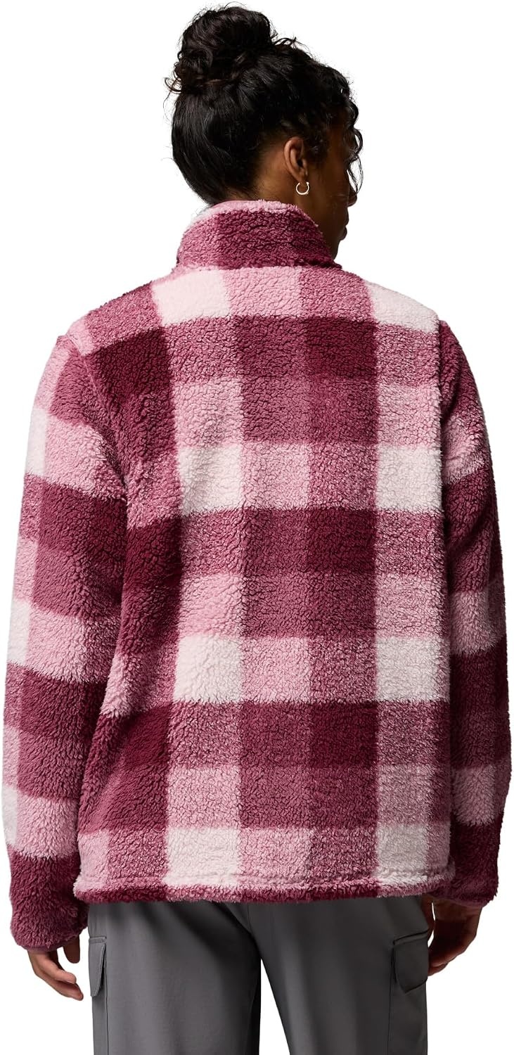 image:imageColumbia Womens West Bend Print Full Zip IIAntique MauveMulti Buffalo Check