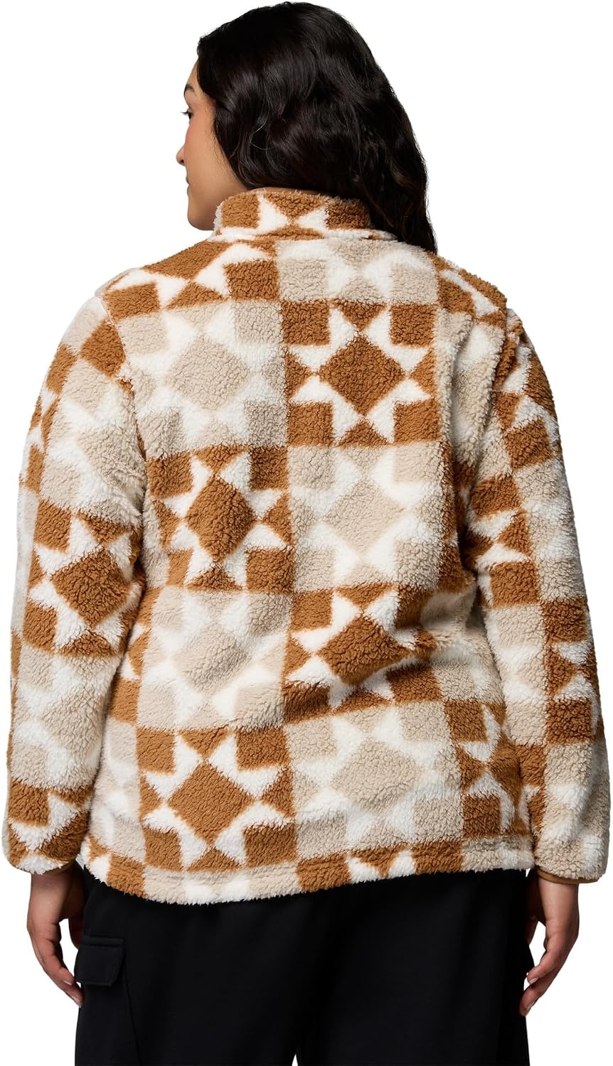 image:imageColumbia Womens West Bend Print Full Zip IICamel BrownCozy Quilt
