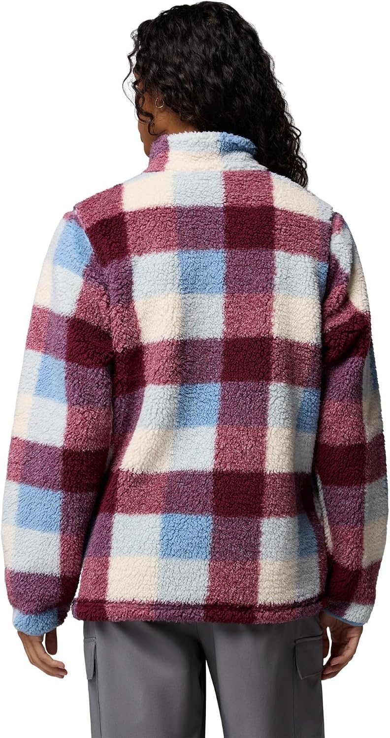 image:imageColumbia Womens West Bend Print Full Zip IIRainy DayMulti Buffalo Check