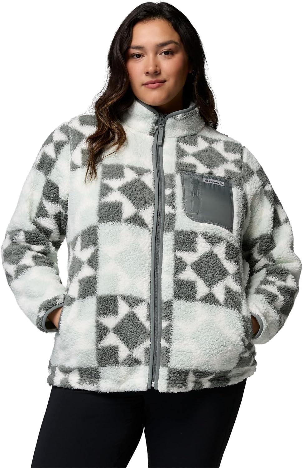 image:imageColumbia Womens West Bend Print Full Zip IITea LightCozy Quilt