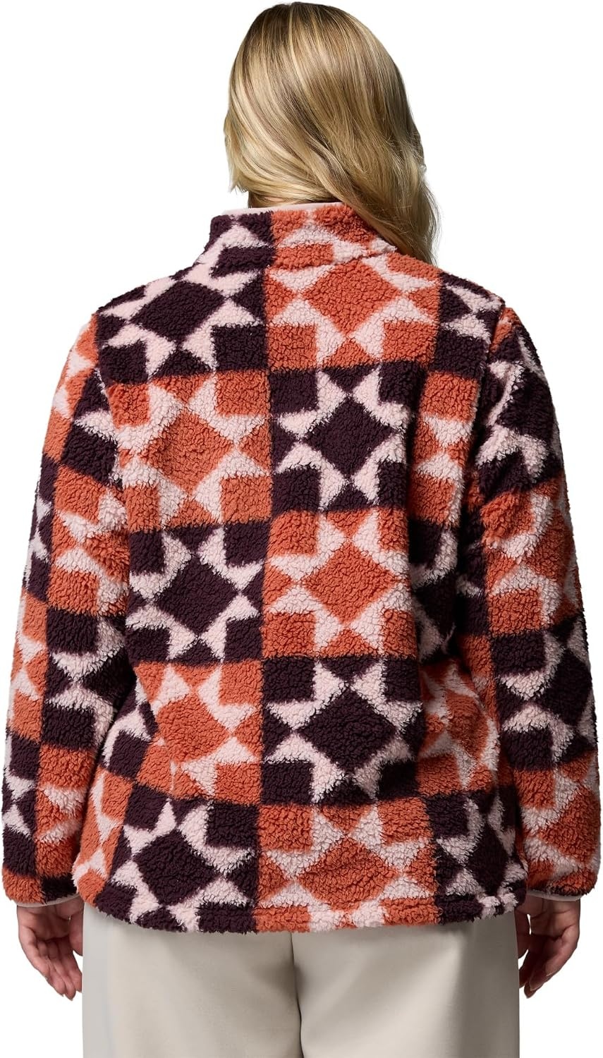image:imageColumbia Womens West Bend Print Full Zip IITeak BrownCozy Quilt