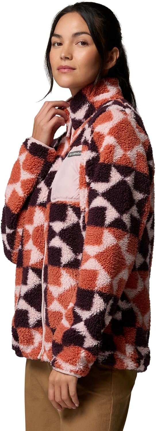 image:imageColumbia Womens West Bend Print Full Zip IITeak BrownCozy Quilt