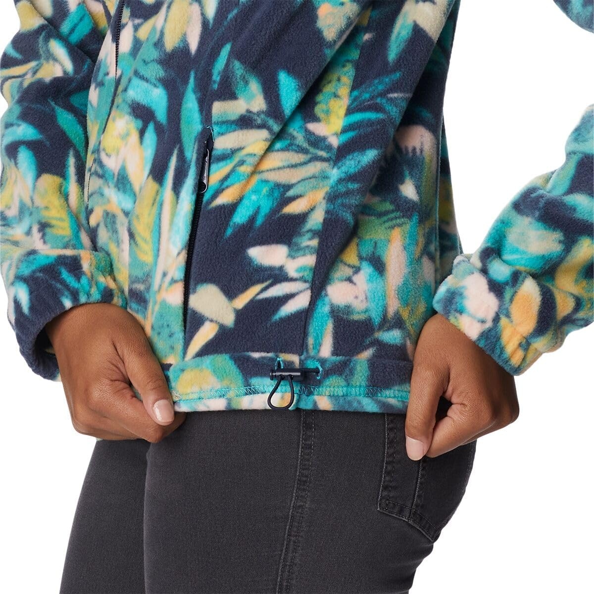 image:imageColumbia womens Benton Springs Printed Full ZipBright AquaWisterian