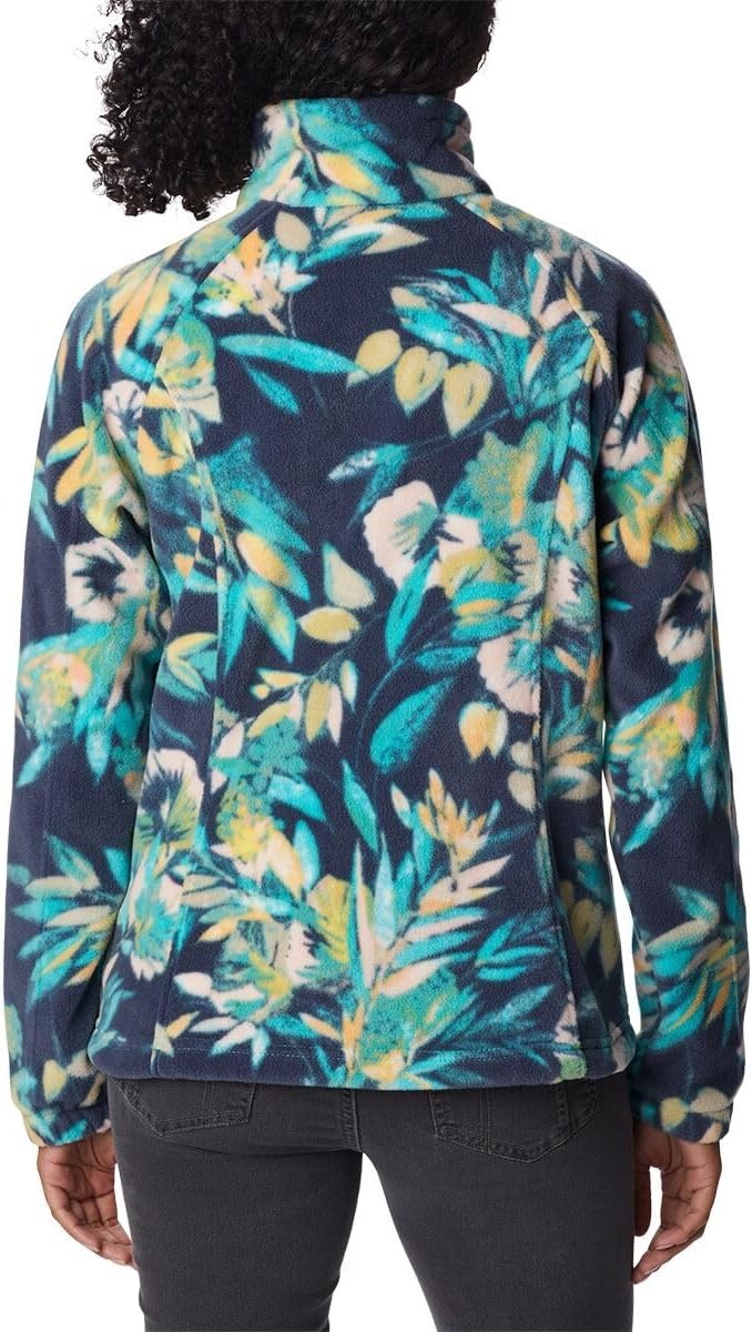 image:imageColumbia womens Benton Springs Printed Full ZipBright AquaWisterian
