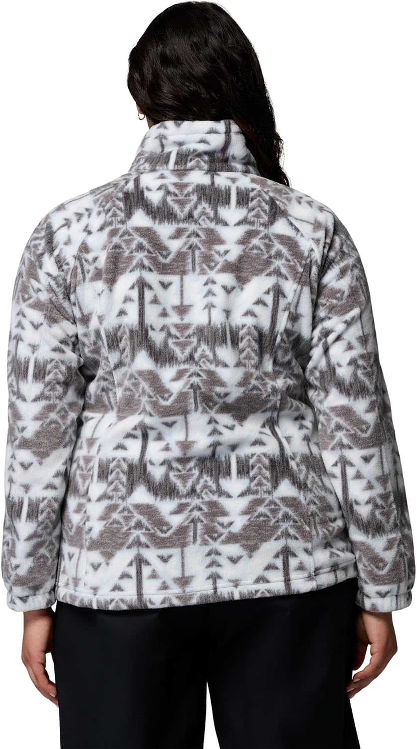 image:imageColumbia womens Benton Springs Printed Full ZipCirrus GreySketchup