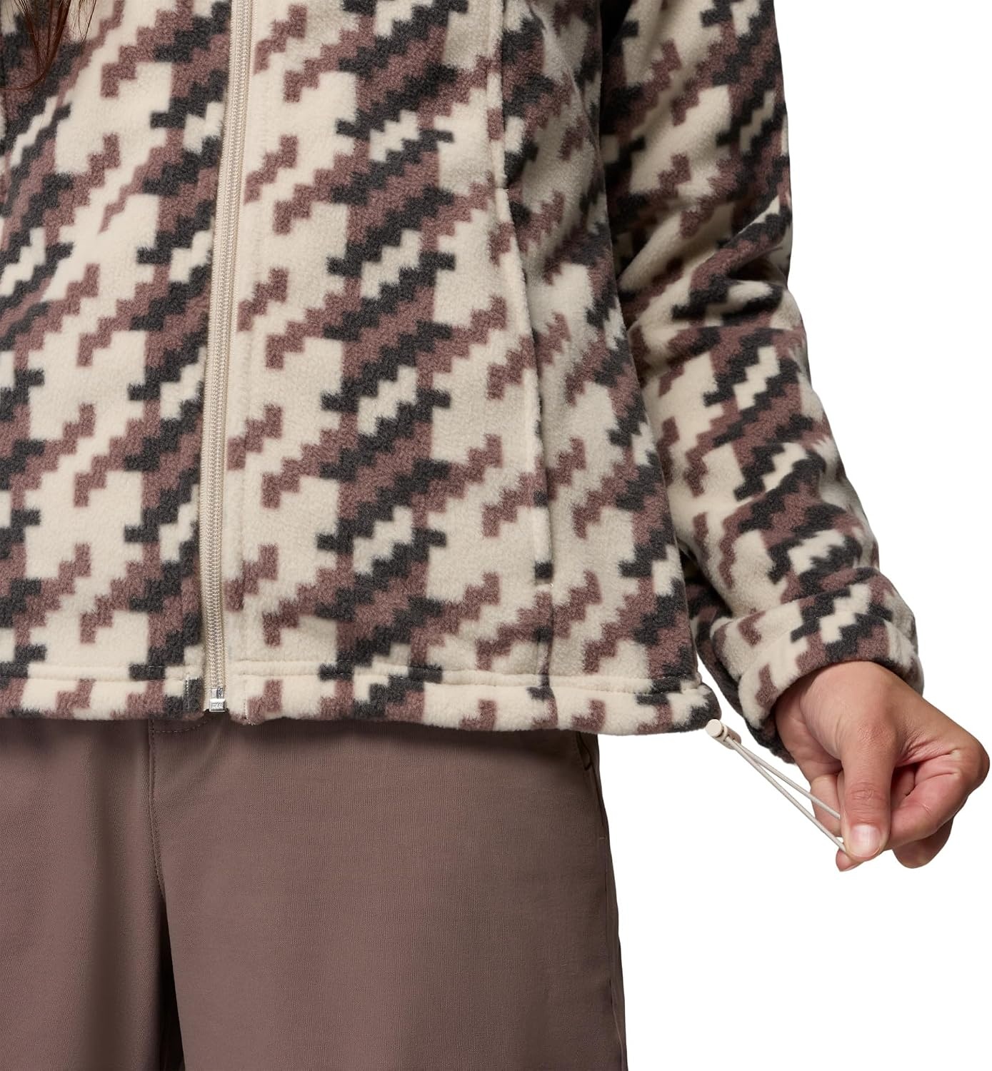 image:imageColumbia womens Benton Springs Printed Full ZipDark StoneTwills