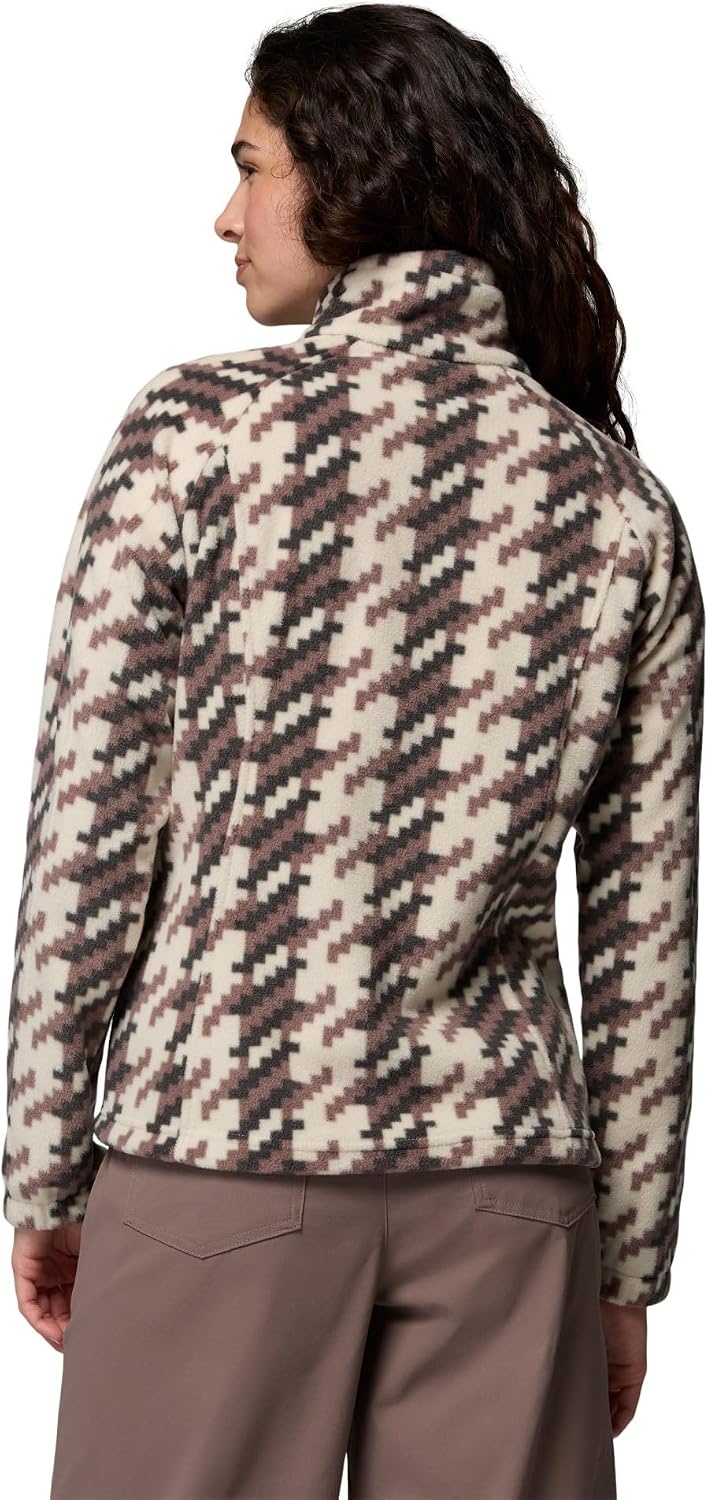 image:imageColumbia womens Benton Springs Printed Full ZipDark StoneTwills