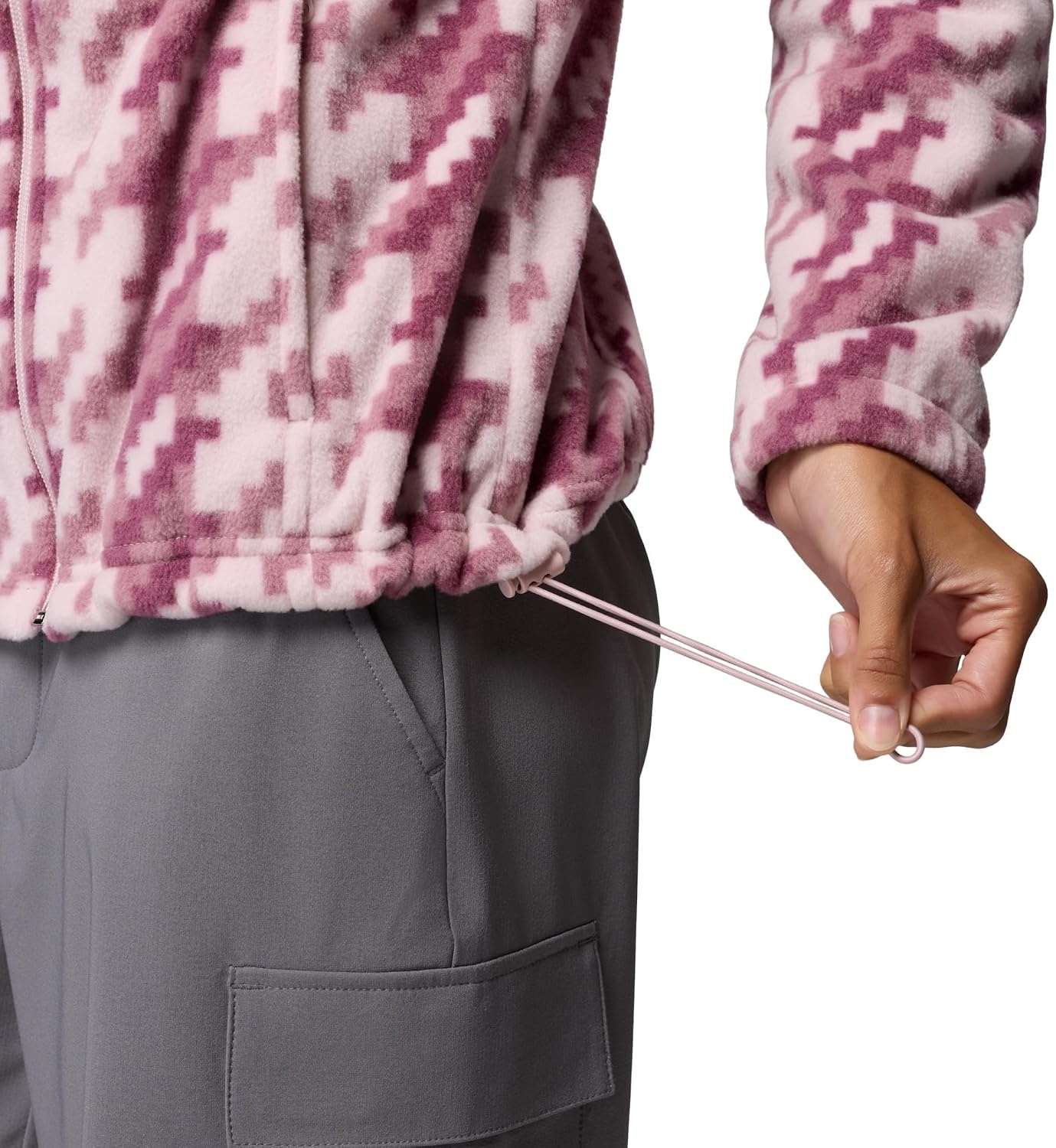 image:imageColumbia womens Benton Springs Printed Full ZipMineral PinkTwills