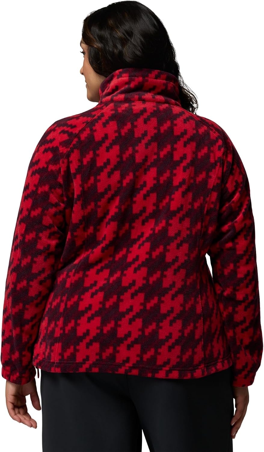 image:imageColumbia womens Benton Springs Printed Full ZipMountain RedTwills
