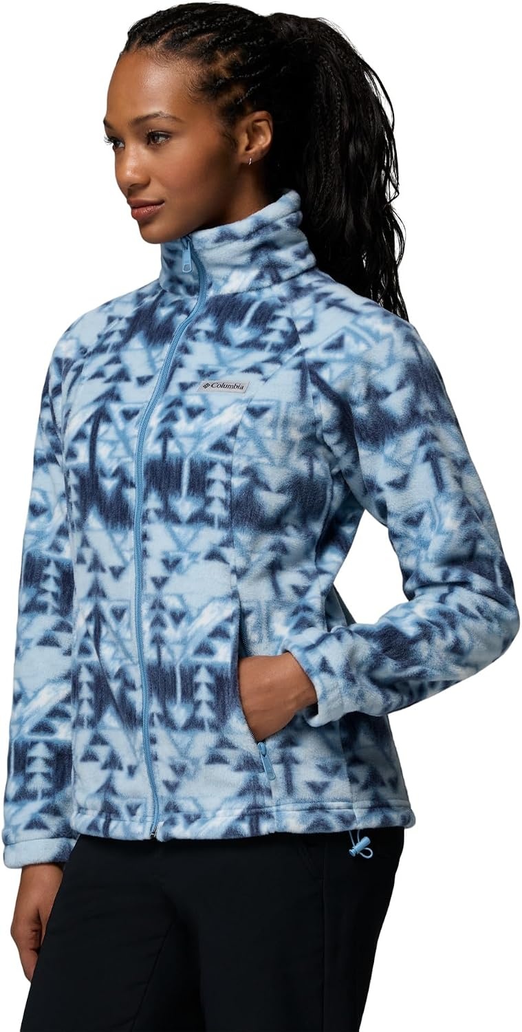 image:imageColumbia womens Benton Springs Printed Full ZipRainy DaySketchup