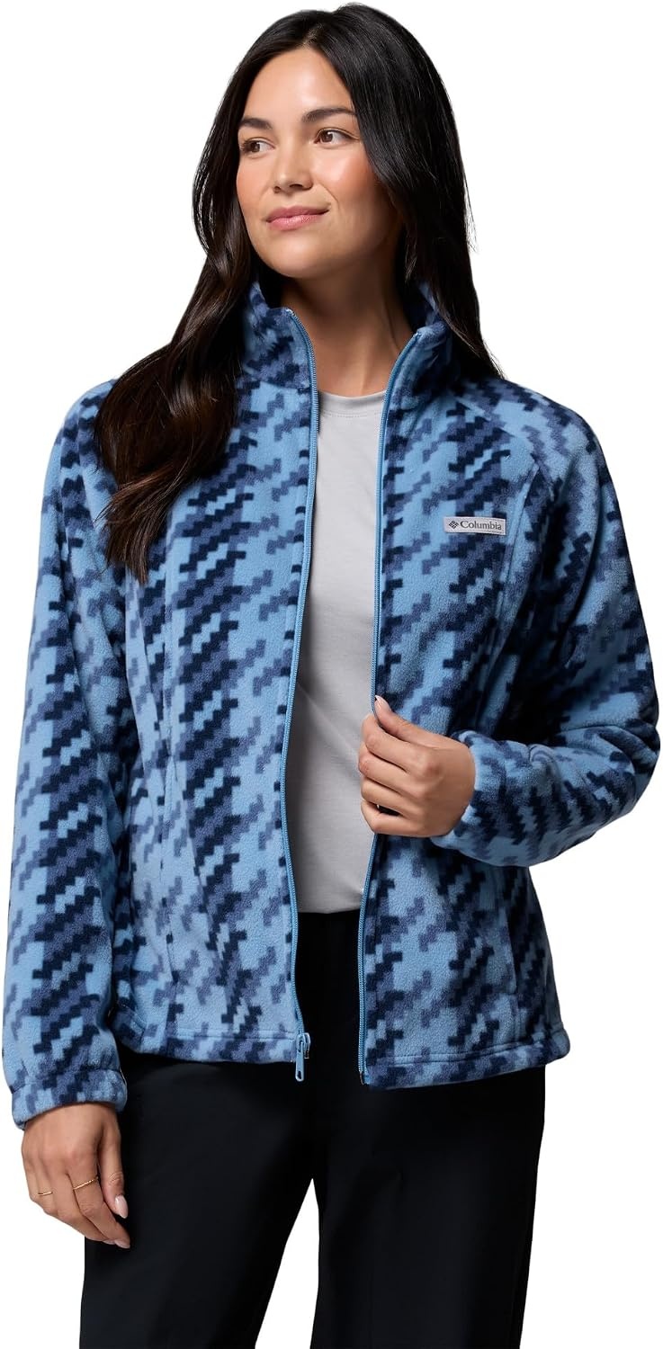 image:imageColumbia womens Benton Springs Printed Full ZipRainy DayTwills
