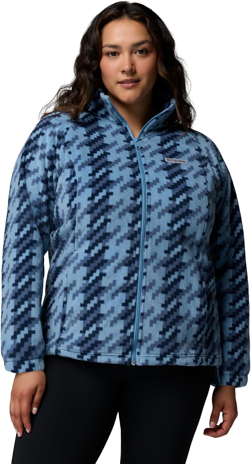 image:imageColumbia womens Benton Springs Printed Full ZipRainy DayTwills