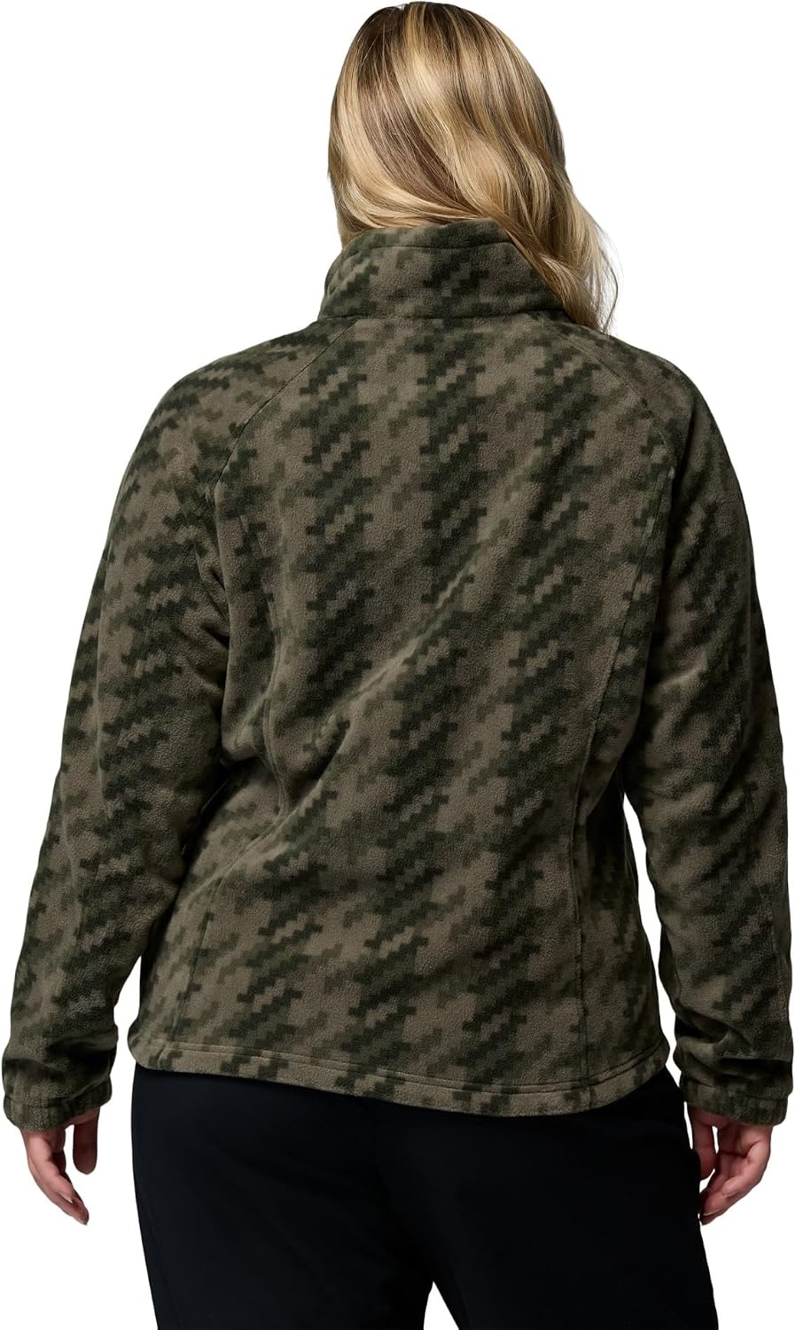 image:imageColumbia womens Benton Springs Printed Full ZipStone GreenTwills