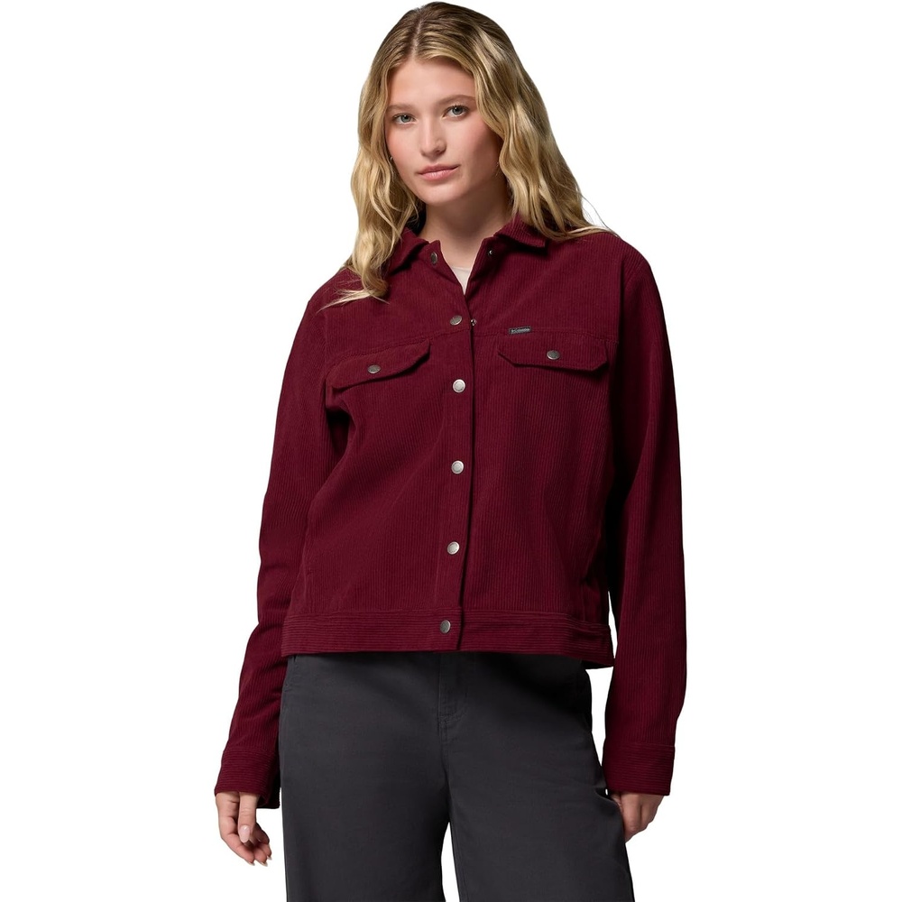 image:imageColumbia Blue Point Creek Short Corduroy Shirt JacketRich Wine