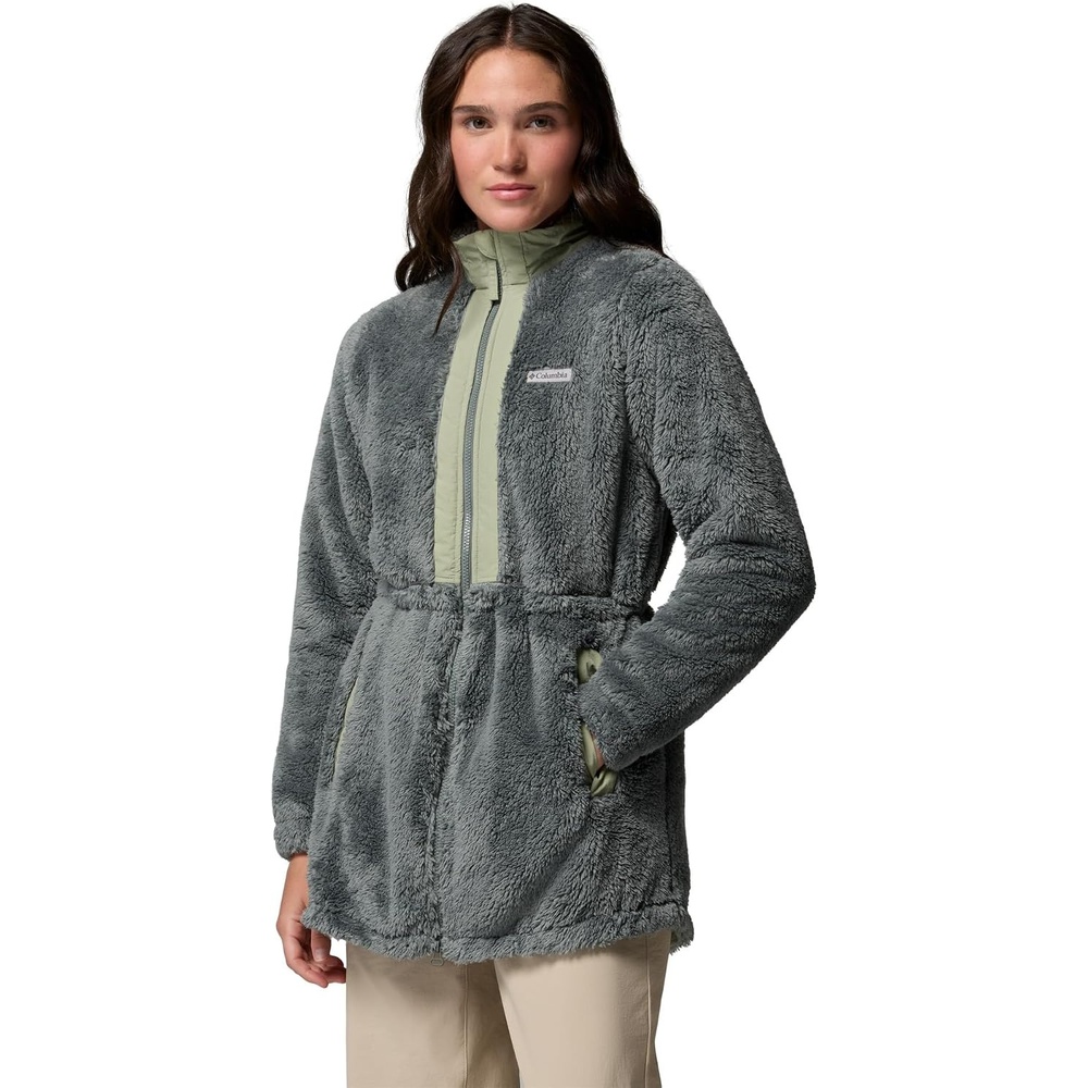image:imageColumbia Boundless Discovery Long Sherpa JacketSedona SageSafari