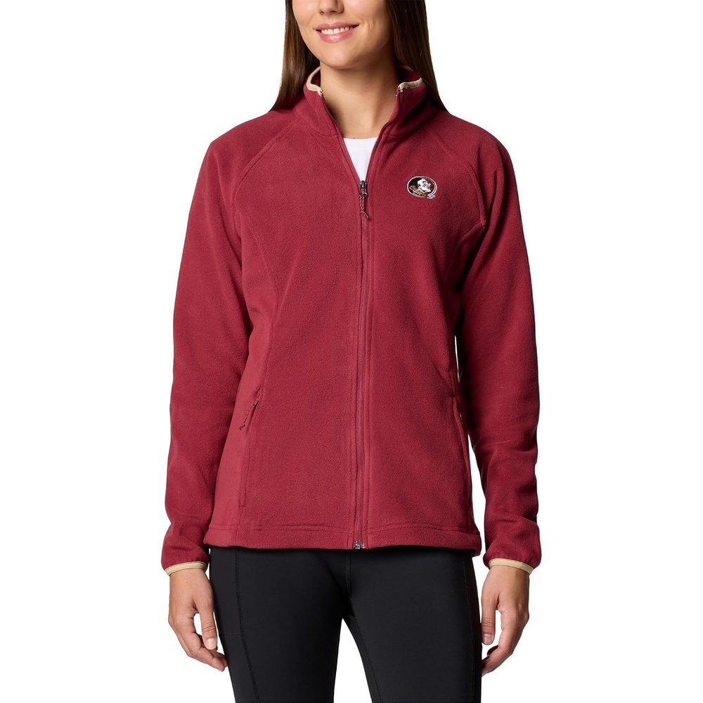 image:imageColumbia Womens Collegiate Give and GO III Fleece JacketFsu Cabernet