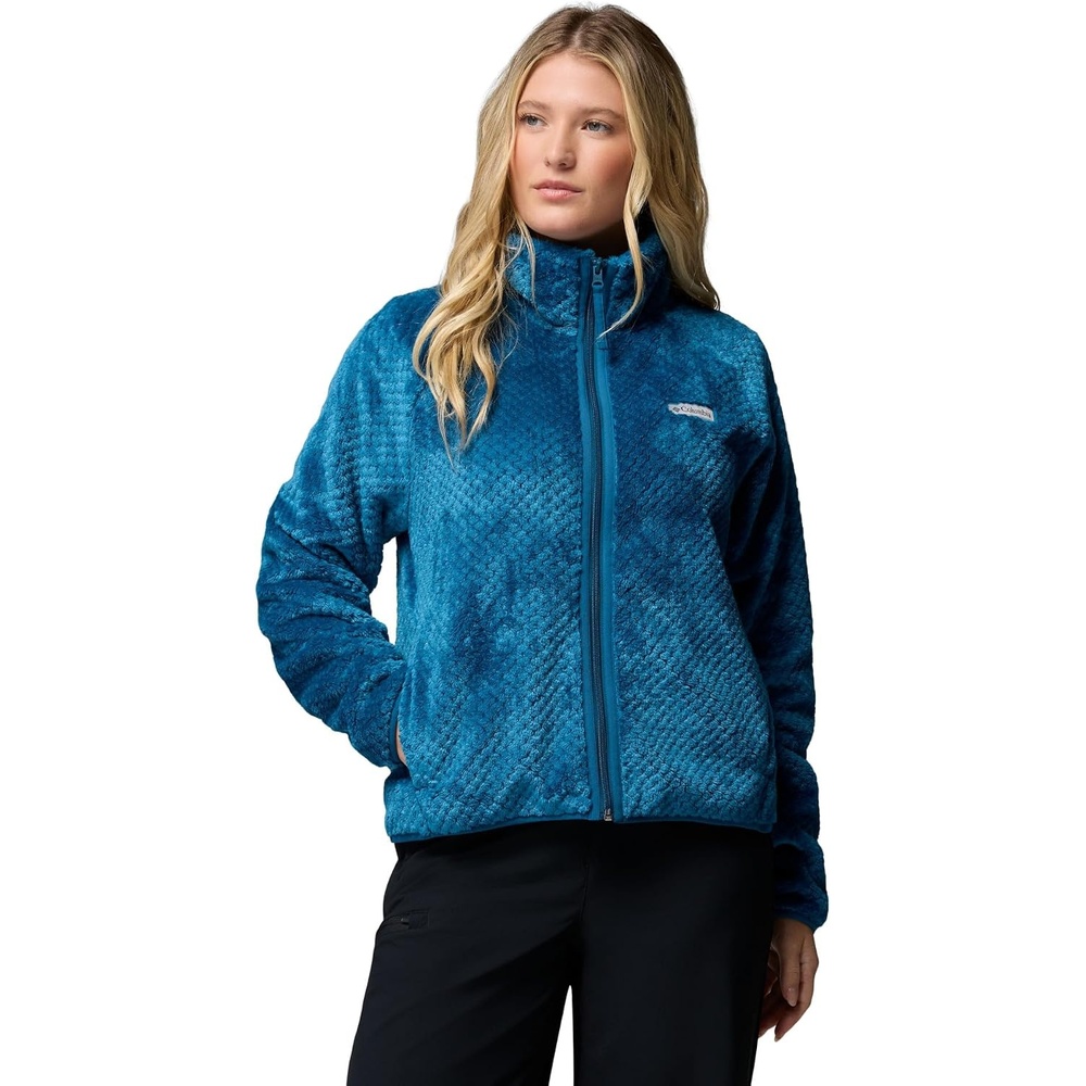 image:imageColumbia Womens Fire Side Reignited Sherpa Full ZipPhoenix BlueDiamond