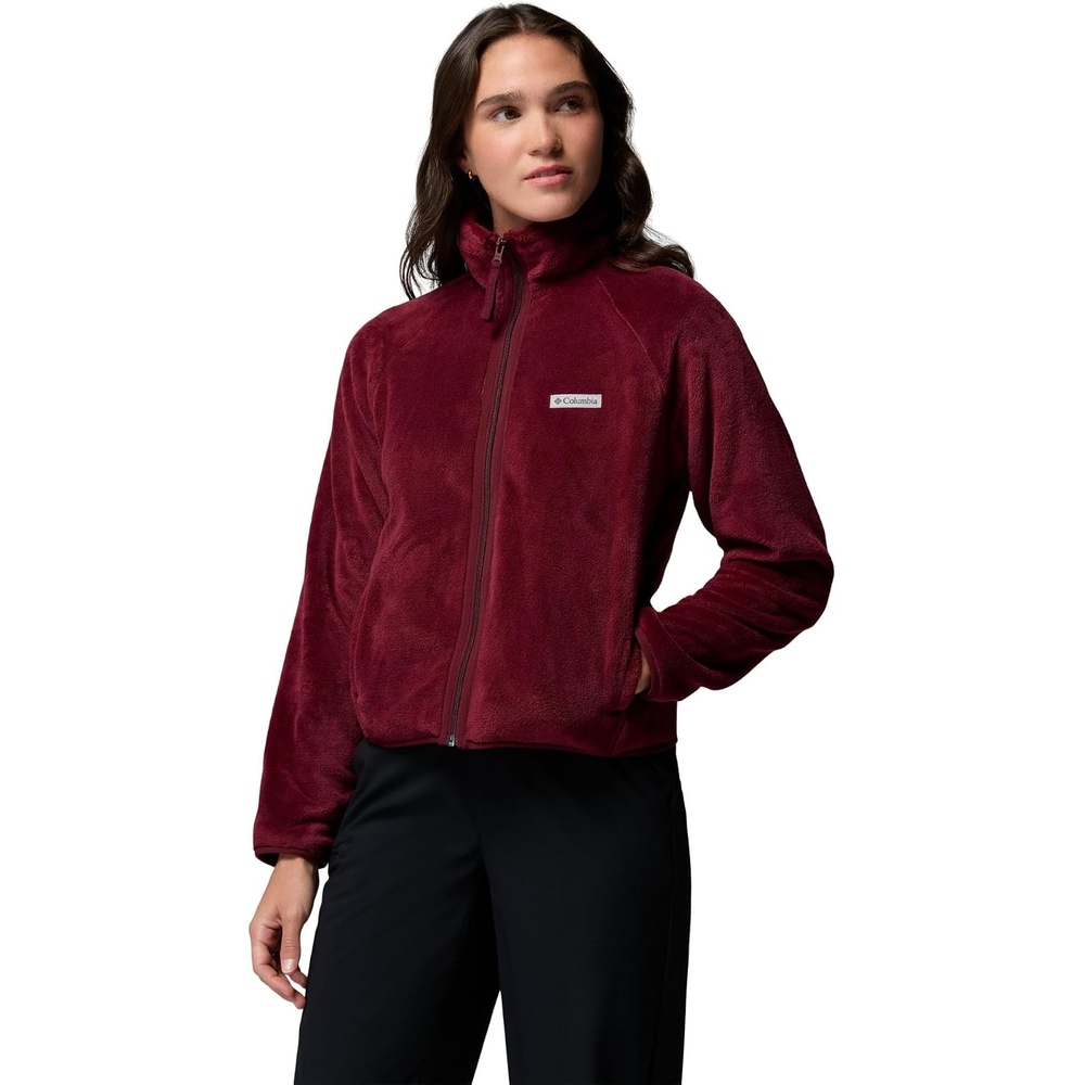 image:imageColumbia Womens Fire Side Reignited Sherpa Full ZipRich WinePlush