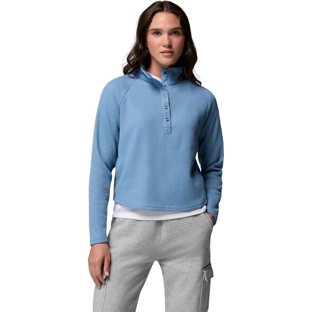 image:imageColumbia Womens Holly Hideaway Waffle Half SnapRainy Day