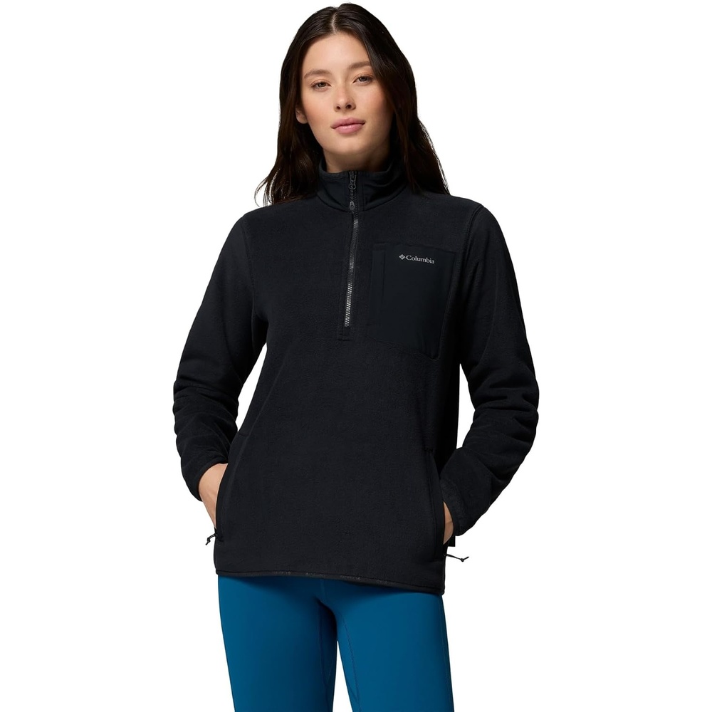 image:imageColumbia Womens Pacific Arch 200 Half Zip FleeceBlack