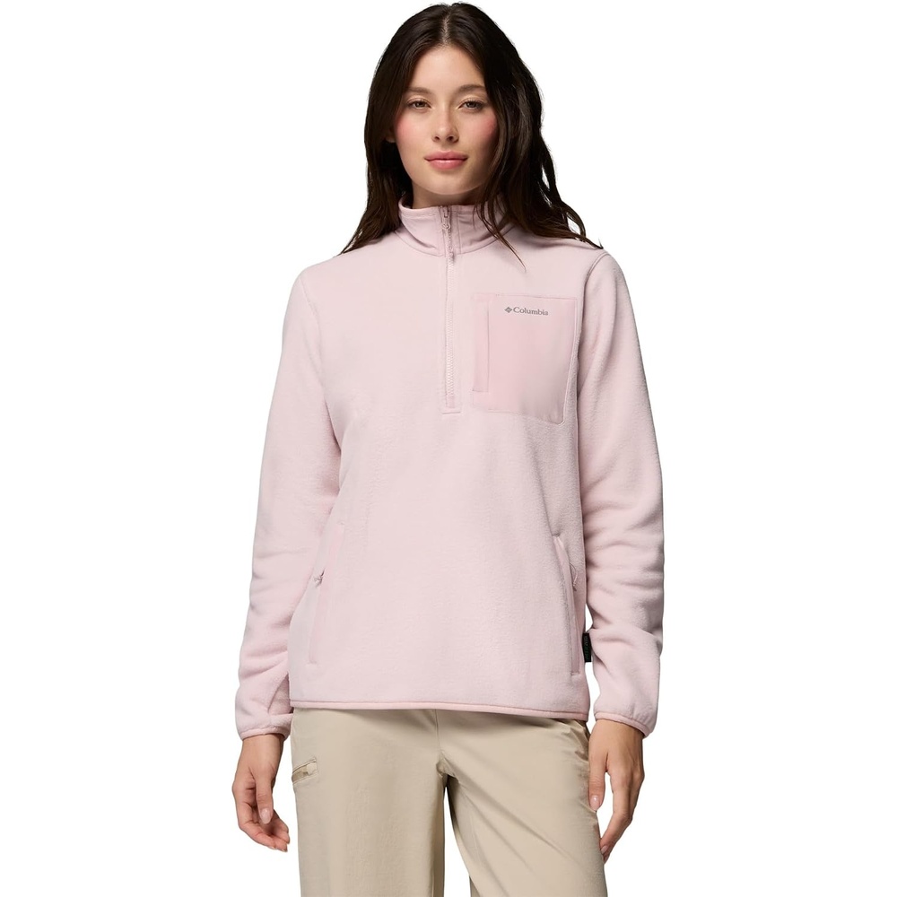 image:imageColumbia Womens Pacific Arch 200 Half Zip FleeceMineral Pink