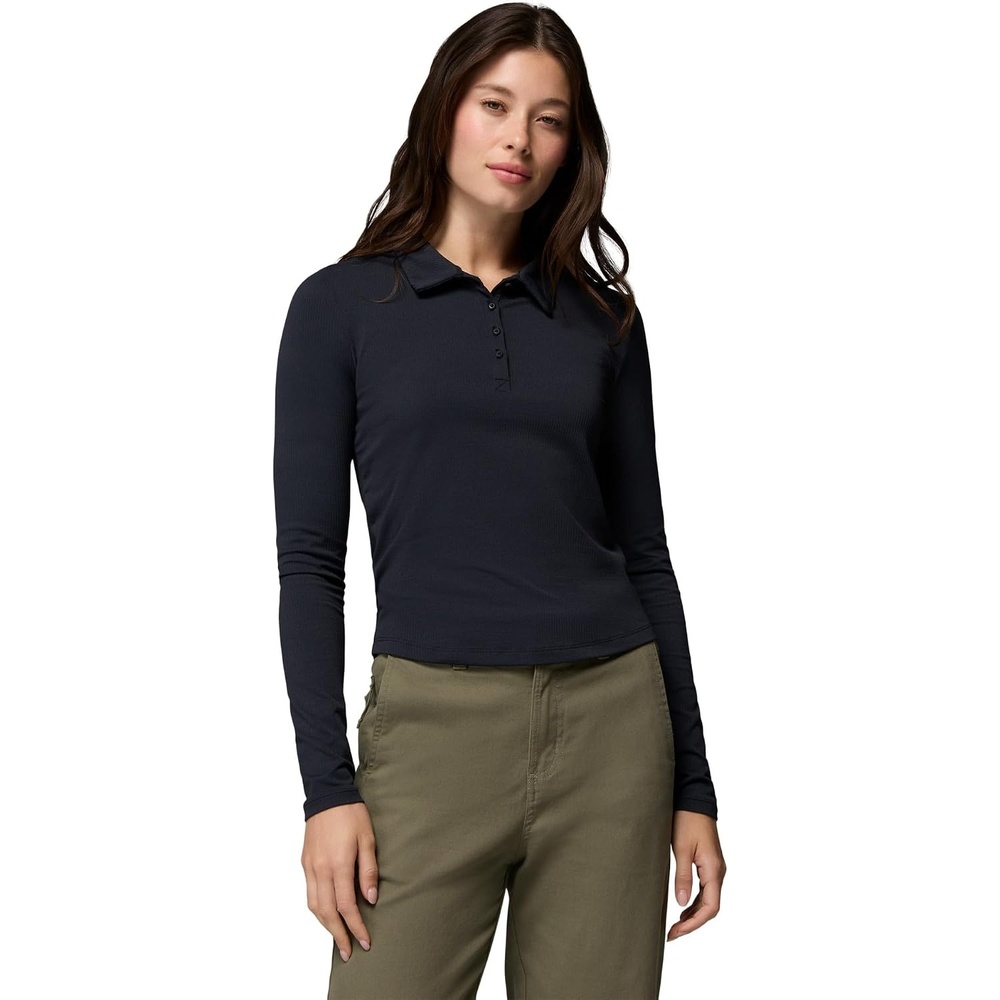 image:imageColumbia Womens Pinetown Canyon Long Sleeve HenleyBlack