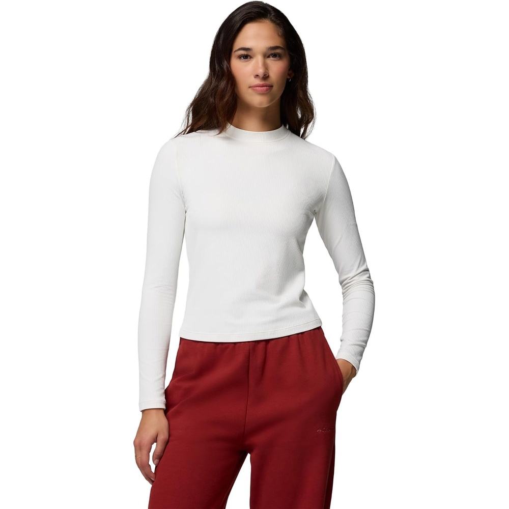 image:imageColumbia Womens Pinetown Canyon Long Sleeve MockneckSea Salt