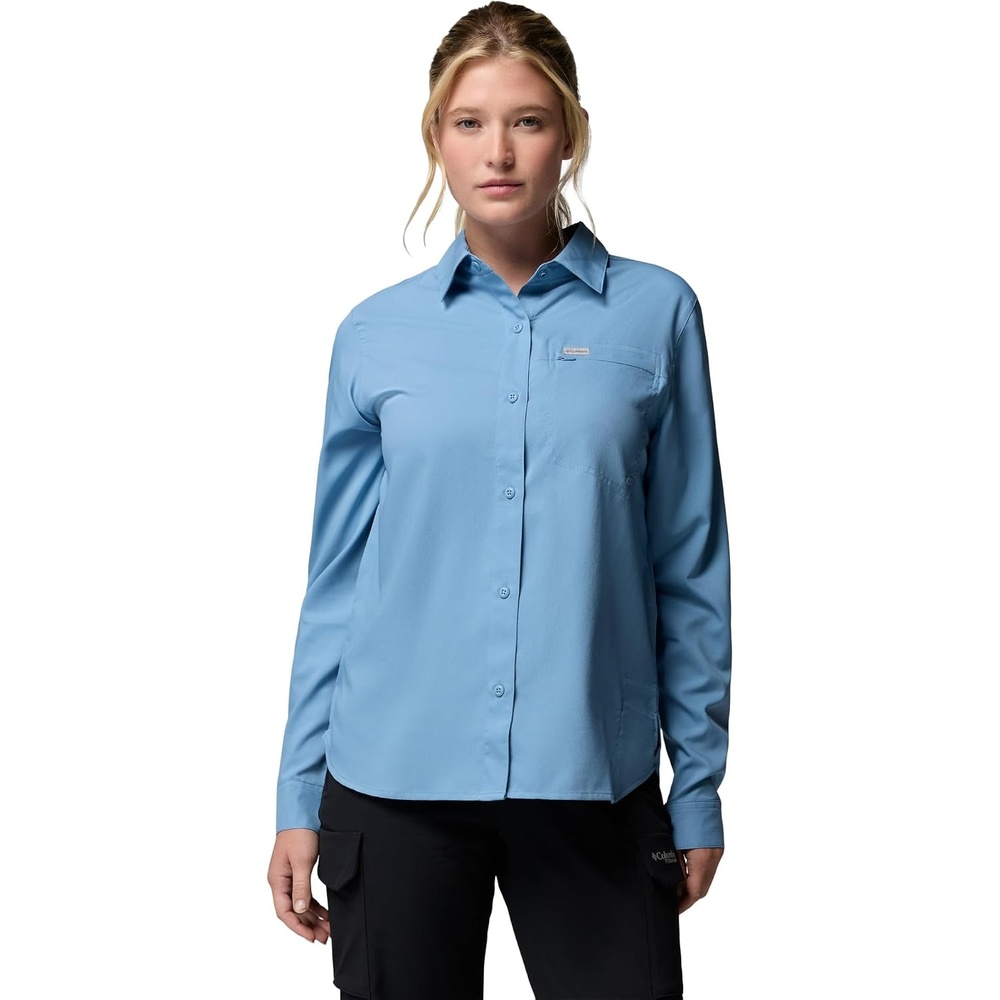 image:imageColumbia Womens Silver Ridge Utility II Long Sleeve ShirtRainy Day
