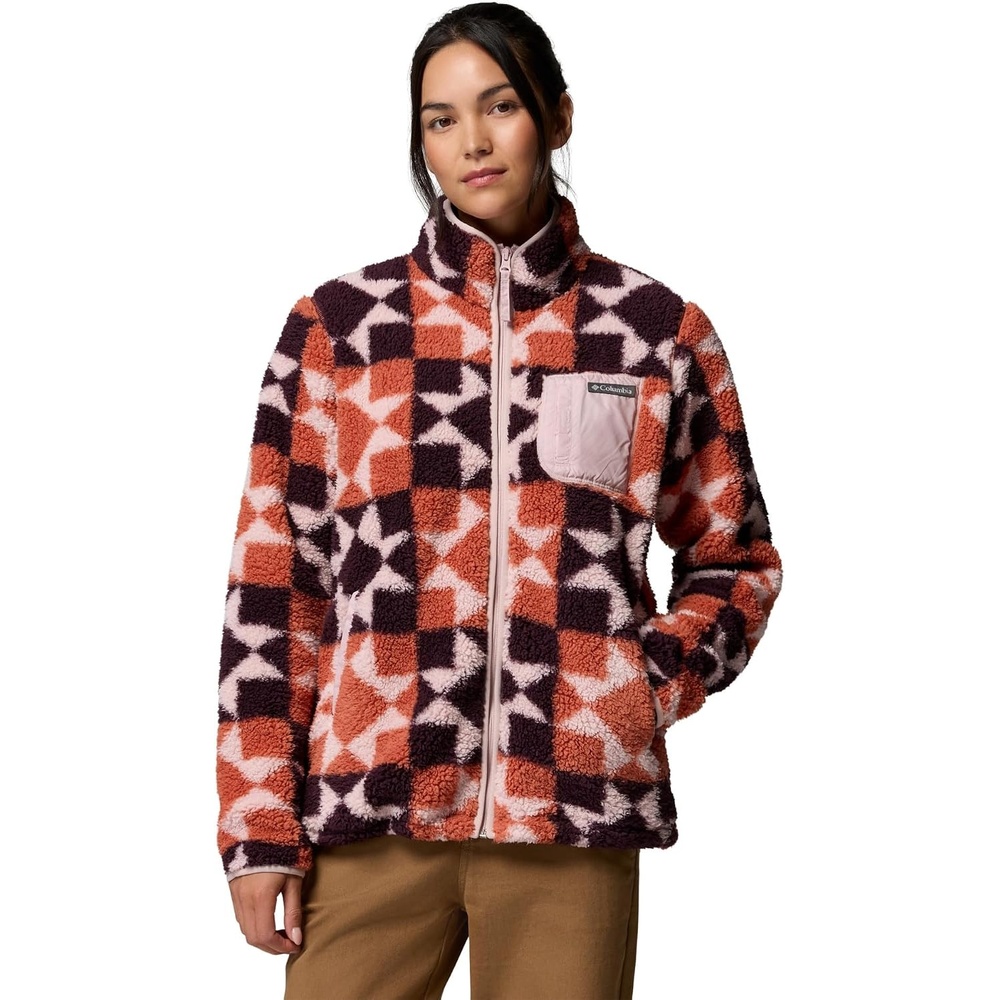 image:imageColumbia Womens West Bend Print Full Zip IITeak BrownCozy Quilt