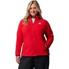 Columbia Women’s Collegiate Give and GO III Fleece Jacket(Neb – Bright Red)