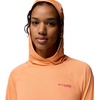 Columbia Women’s PFG Tidal Tee II Hoodie(Bright Nectar/Guava Pink)