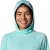 Columbia Women’s PFG Tidal Tee II Hoodie(Gulf Stream)