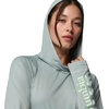 Columbia Women’s PFG Tidal Tee II Hoodie(Niagara/Key West Logo)