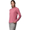 Columbia Women’s PFG Tidal Tee II Hoodie(Rosette/Antique Mauve Logo)