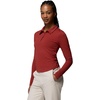 Columbia Women’s Pinetown Canyon Long Sleeve Henley(Red Oxide)