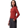 Columbia Women’s Pinetown Canyon Long Sleeve Mockneck(Red Oxide)
